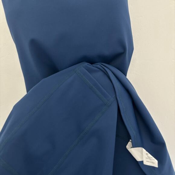 NWT Halara Softlyzero Navy Exercise Dress - Picture 8 of 9